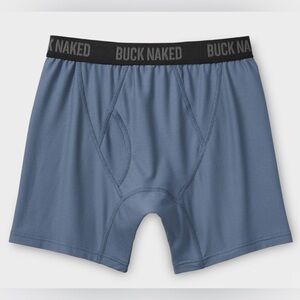Duluth Buck Naked Boxer Briefs Blue 4XL NWT IN PACKAGE